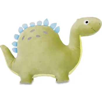 Polštář Sleep-well Plyšák - polštářek z mikrospandexu DINOSAURUS zelený