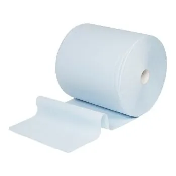 Papírový ručník Papírový ručník 380 x 330mm 1vrstvý, Modrá Role 1000 archů