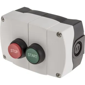 vypínač Zapouzdřené tlačítko 10A IP66 Zelená, červená