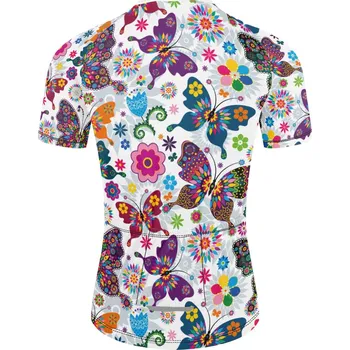 cyklistický dres Dámský cyklistický dres, Frike®, B3, strakatá, 2023 Velikost: S