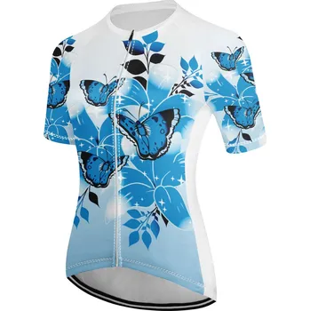 cyklistický dres Dámský cyklistický dres, Frike®, B15, modrá bílá, 2023 Velikost: 2XL