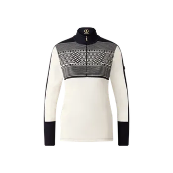 Oblečení a móda Dámské termo triko Elissa v off-white/černé barvě 38