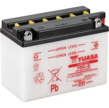 Motobaterie motobaterie YUASA YB6L-B (12V 6Ah)