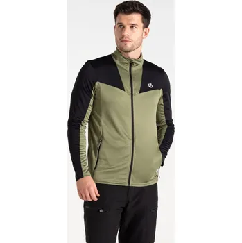 Pánská mikina Pánská funkční mikina Dare2b SUBSTRATUM III zelená/černá XXL