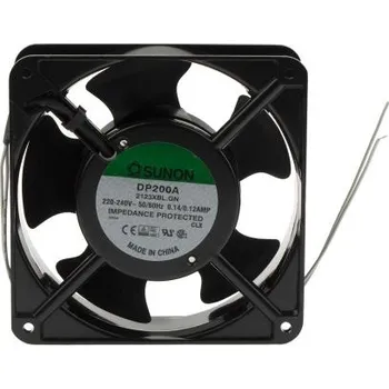 PC ventilátor SunonAxiální ventilátor 230 V AC AC, průtok vzduchu: 199m³/h 21W120mA, 120 x 120 x 38mm