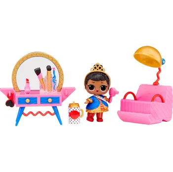 Panenka Panenka L.O.L. Surprise! Nábytek s panenkou, série 6 - Salón krásy & Her Majesty