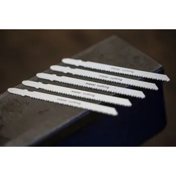 Pilová lišta Sada listů přímočaré pily 100 mm T-dřík bimetal délka řezání 75mm RS PRO