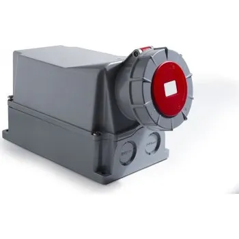 Elektrická zásuvka WALL SOCKET 125A 3P plus E 6H 400V IP67