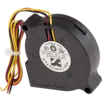 PC ventilátor Odstředivý ventilátor, řada: CeraDyna, 51 x 51 x 15mm, průtok vzduchu: 6.97m³/h 12 V DC