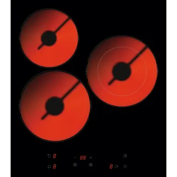 Varná deska PKM KF3F Sklokeramická varná deska bezrámová 45 cm 3 varné zóny soběstačná