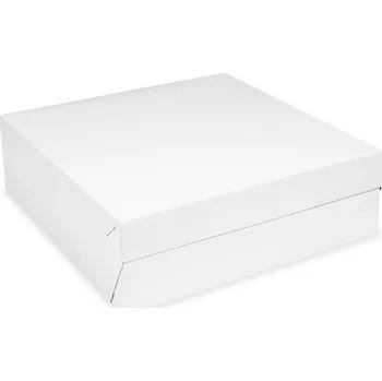 Jednorázové nádobí Dortová krabice V 28x28x10 cm
