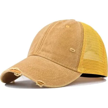 Kšiltovka Sportovní unisex kšiltovka do přírody | Baseballová čepice - žlutá