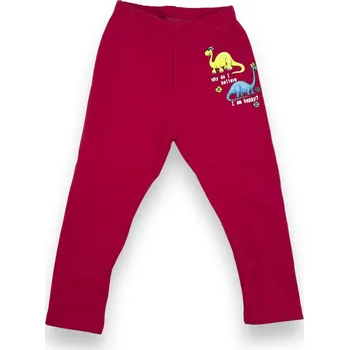 Dívčí oblečení Sezon Dívčí zateplené termo legíny ANETA Barva: Růžová, Velikost: 146