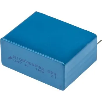 Fóliový kondenzátor, řada: B32654 470nF ±10procent 1 kV dc, 250 V ac, Průchozí otvor EPCOS