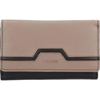 Peněženka Lagen BLC/5375/422 Black/Taupe