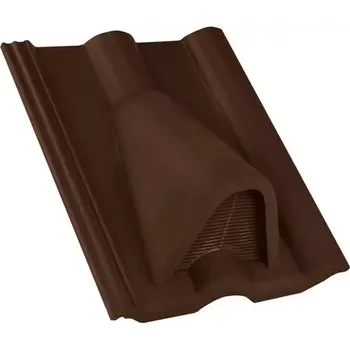 Střešní krytina Bramac Classic NOVO odvětrávací taška tmavohnědá