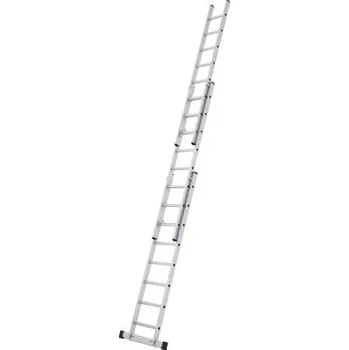 Žebřík Vysouvací žebřík Hliník 3 x 8 5.25m Zarges