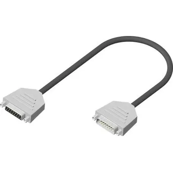 Elektrická zásuvka Kabelová sestava, A: Zástrčka D-SUB 15 pin, B: Zásuvka D-SUB 15 pin, 2 A, 60 V RS PRO