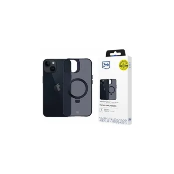 Náhradní kryt pro mobilní telefon 3mk ochranný kryt Smoke Case Mag&Stand pro Apple iPhone 14 Plus