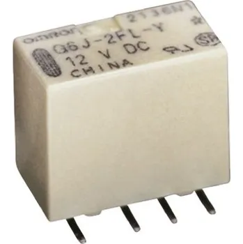 Měnič napětí Signálové relé DPDT Povrchová montáž 1 A 5V dc pro Kompaktní G6J