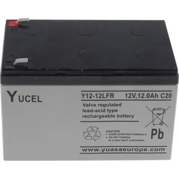 Záložní baterie Uzavřený olověný akumulátor YUASA YUVOLT Použití v pohotovostním režimu konstrukce VRLA AGM 12Ah Ne Ne 3 až 5 let Ano