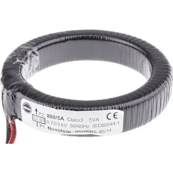 Transformátor Proudový transformátor, řada: 934 74mm -20°C až plus 70°C Nuvotem Talema 800A 800:1