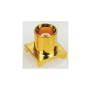 Síťový konektor Konektor MCX, Samice, orientace těla: Rovný, Povrchová montáž, 50Ω izolace pájením