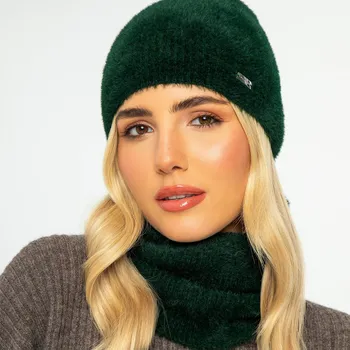 Čepice Dámská zimní souprava z měkkého úpletu | WITTCHEN | 99-SF-005-ZZ