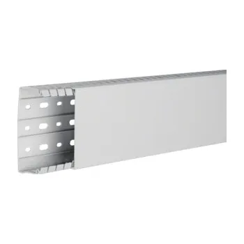 kabelová chránička TEHALIT Kanál HA740100 propojovací, s víkem, 40x100, barva šedá, délka 2m HA740100