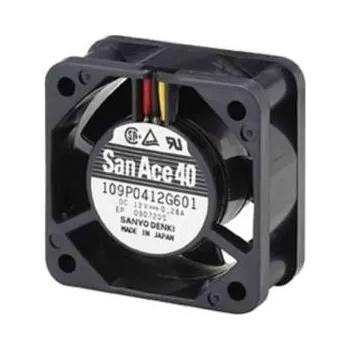 Počítačové chlazení Sanyo DenkiAxiální ventilátor 5 V DC DC, průtok vzduchu: 9.9cfm 2.3W460mA, 40 x 40 x 20mm
