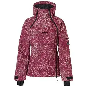 Bunda Rehall LOU-R Roses Cordovan velikost XS