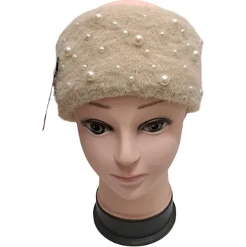 Zimní čelenka Dámská termo čelenka béžová