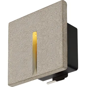 SLV Svítidlo LED CONCRETO EL 3,2W 15lm 3000K zapuštěné IP65 šedá 1006407