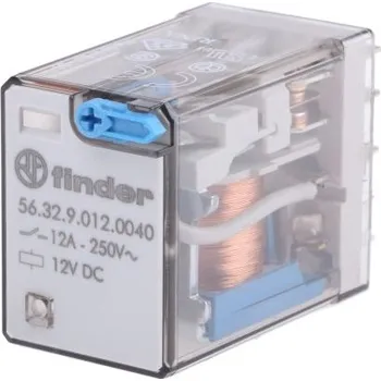 Relé Výkonové relé DPDT zásuvné 12V dc 56 Series