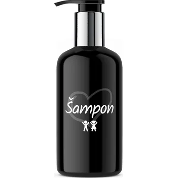 Dávkovač mýdla Nanolab Lahvička s pumpičkou "Šampon pro děti" Objem: 300 ml