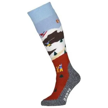 Dámské ponožky Ponožky Barts SKISOCK SNOWRIDER KIDS Rust velikost 27-30