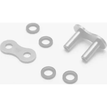 Řetězová sada pro motocykl Nýtovací spojka řetězu EK 520 SRX2 MLJ Mettalic Blue