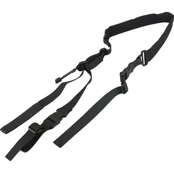 EmersonGear Dvoubodový polstrovaný popruh s rychlým nastavením - černý