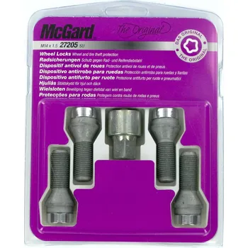Šroubek na kolo McGard bezpečnostní šrouby M14x1,5x31mm kužel 60, klíč 17