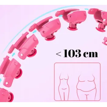 Masážní přístroj Gotel K717E KOLO CHYTRÁ MASÁŽ HULA HOOP