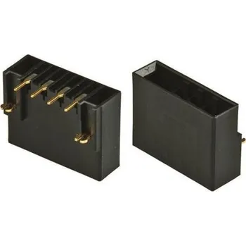 Elektrický konektor Konektor PCB, řada: JFA J300, Vodič-Deska, počet kontaktů: 6, počet řad: 1, rozteč: 5.08mm izolace pájením, orientace