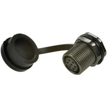 Elektrická zásuvka RS PRO Kulatý konektor, Zadní montáž, počet kontaktů: 7, Zásuvka, pohlaví kontaktu: samice, IP67