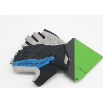 Cyklistické rukavice Cyklistické rukavice, Frike®, D1, černá modrá, 2023 Velikost: XL