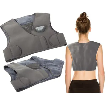 Masážní přístroj Deminas | Unikátní vyhřívací vesta s masážní funkcí – bezdrátová