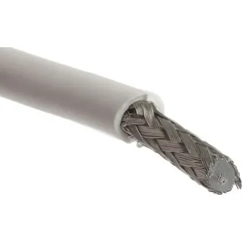 Anténní kabel Koaxiální kabel RG58, Bílá Polyvinylchlorid PVC, vnější průměr: 4.95mm 100m Belden Bez koncovky