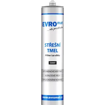 Tmel Střešní bitumenový tmel Evromat