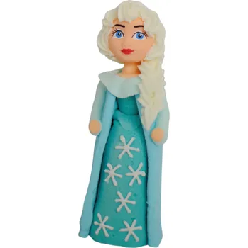 Jedlá dekorace na dort K Decor Cukrová figurka Frozen Elsa