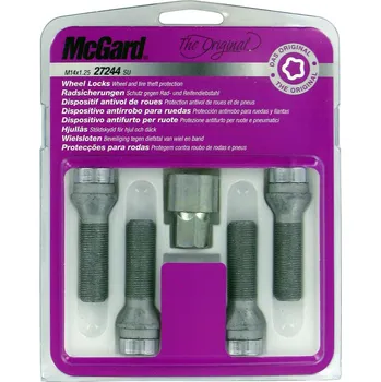 Šroubek na kolo McGard bezpečnostní šrouby M14x1,25x19mm kužel 60, klíč 19