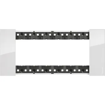 Elektrická zásuvka Rámeček BTICINO LNOW KA4806DW 6M ice KA4806DW