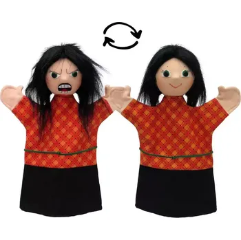 plyšák Máma zlá 27 cm 2v1, maňásek